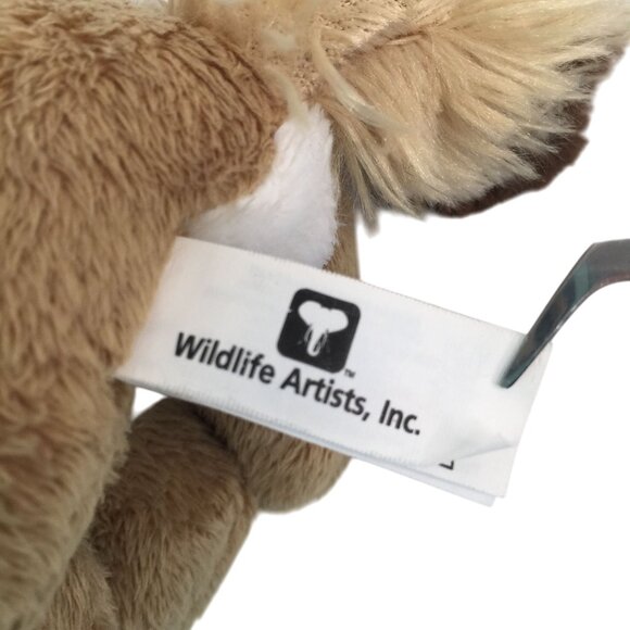 Wildlife Artists Fennec Fox Plush 7" Stuffed Animal Toy - Picture 5 of 7